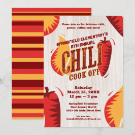 Chili Cook Av | BBQ Cookout Tävling Inbjudningar