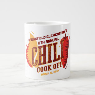 Chili Cook Av BBQ Cookout Tävling Jumbo Mugg