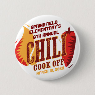 Chili Cook av BBQ Cookout Tävling Knapp