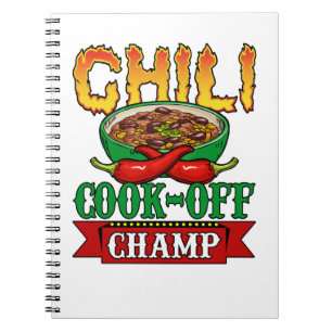Chili Cook av Champ Competition Winner Anteckningsbok