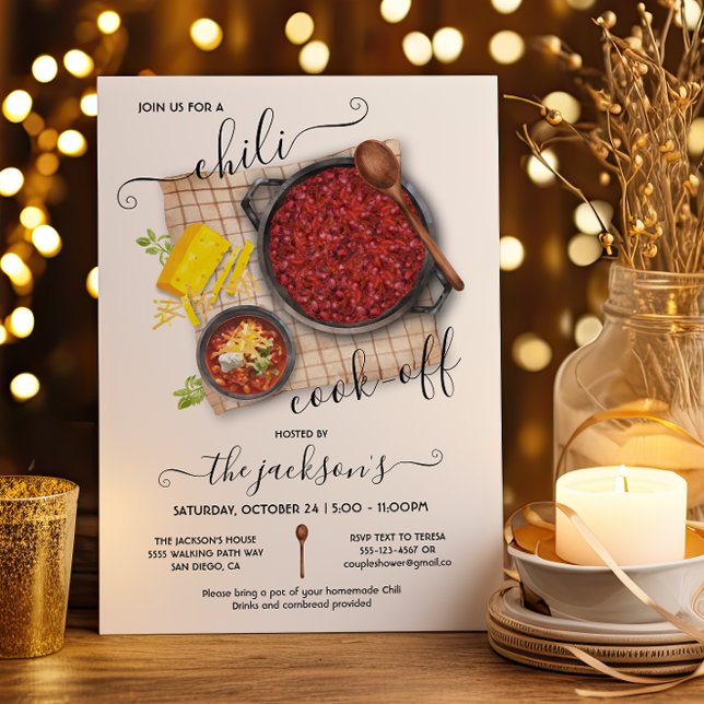 Chili Cook av Party Inbjudningar (Skapare uppladdad)