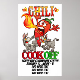 Chili Cook Av Poster