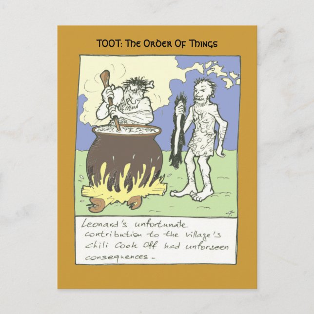 Chili Cook Av Vykort (Framsida)