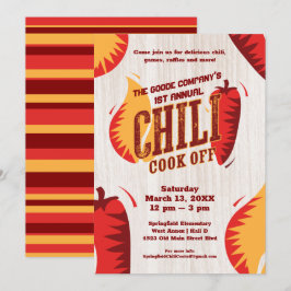 Chili Cook Off Corporate Party | BBQ TÄVLING Inbjudningar