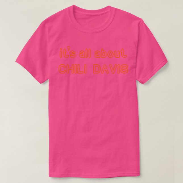Chili Davis TShirt T Shirt (Design framsida)