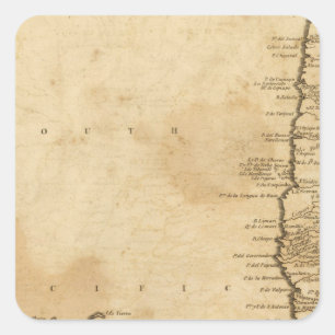 Chili Fyrkantigt Klistermärke