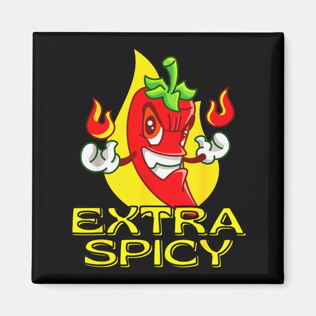 Chili-heatwave - extra kryddig  magnet (Framsidan)