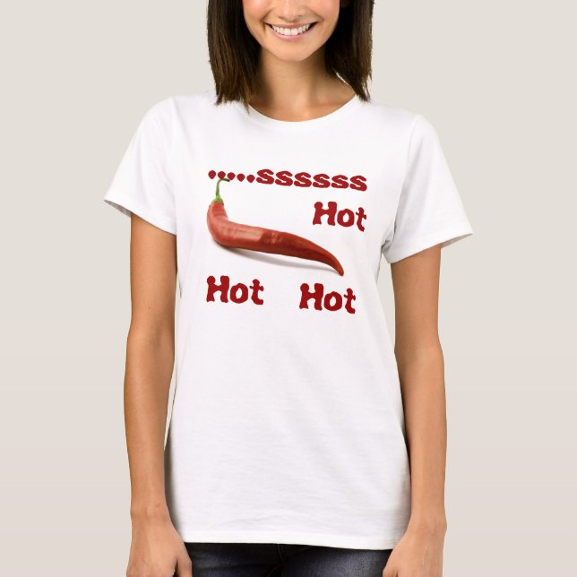 Chili hett t-shirt (Framsida)