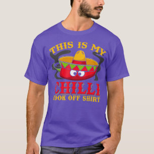 Chili-kokare av gåvor Chili Cook Off Chili T Shirt