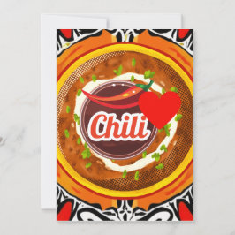 Chili kopp julkort