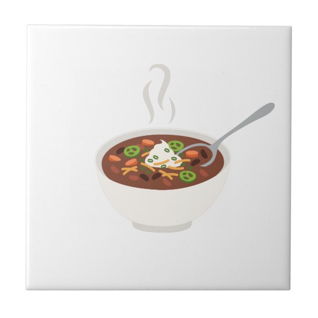 Chili kopp kakelplatta (Framsidan)