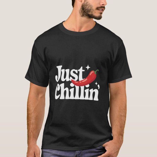 Chili Lurar Bara T Shirt (Framsida)