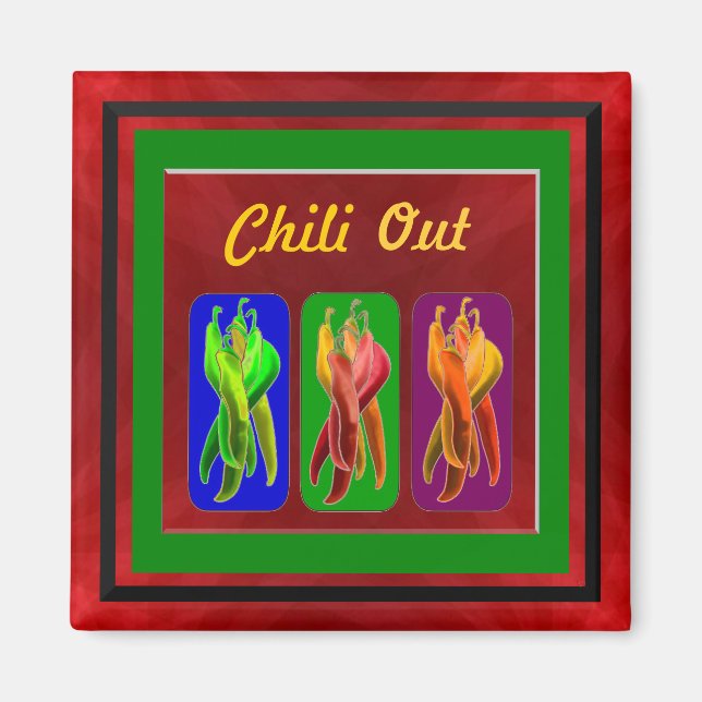 Chili-magnet Magnet (Framsidan)