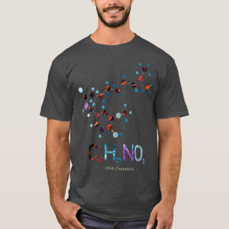 Chili Molecule Capsaicin kemi T Shirt