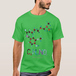 Chili Molecule Capsaicin kemi T Shirt