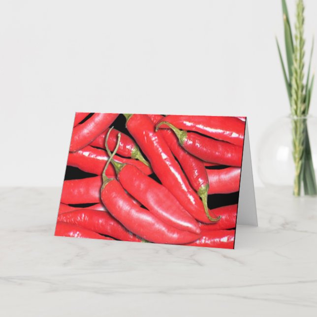 chili-musmatta kort (Framsida)