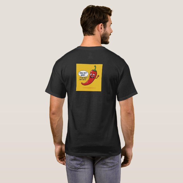 chili not spicy t shirt (Hel baksida)