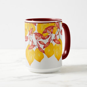 Chili och Turmeric på en Combo Mugg (15 oz). )