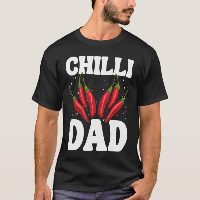 Chili Pappa Vegetable Far Dag Gardener 1 T Shirt (Framsida)