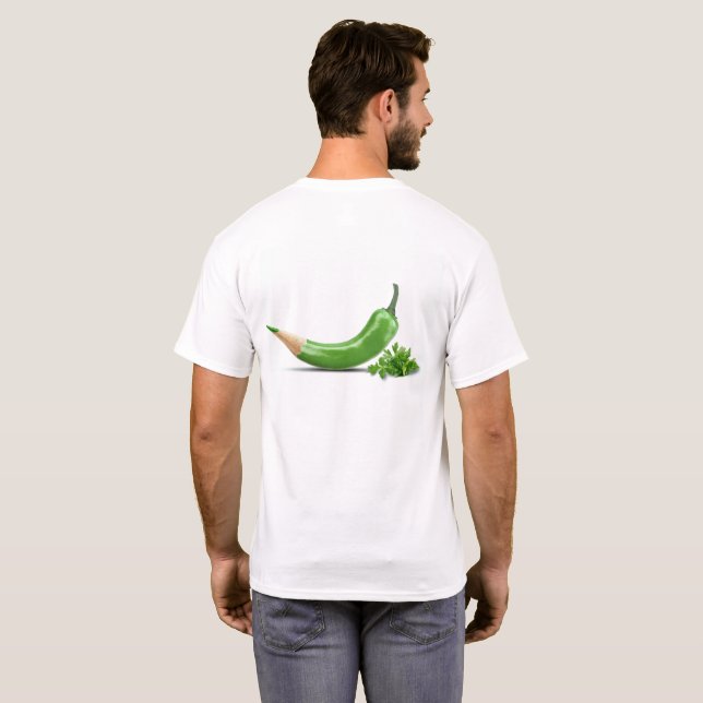chili papper t shirt (Hel baksida)
