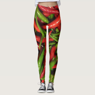 chili pepparlegeringar leggings