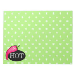 Chili pepper anteckningsblock