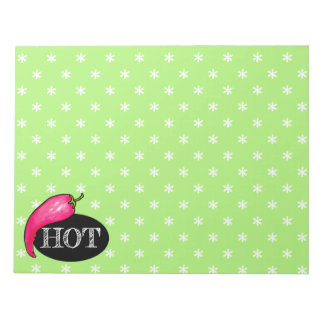 Chili pepper anteckningsblock