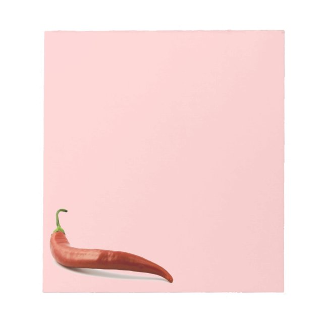 Chili Pepper Anteckningsblock (Framsida)