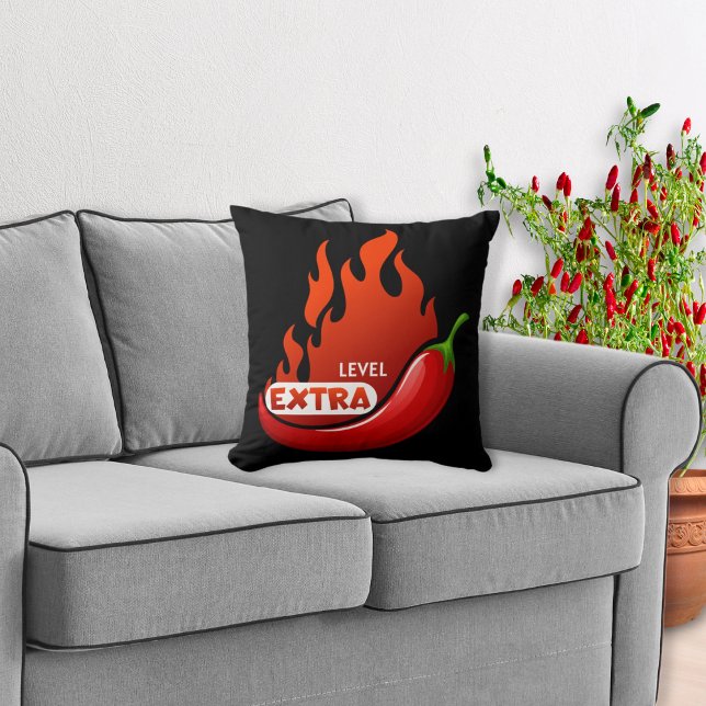 Chili Pepper Extra Hett Kudde (Skapare uppladdad)