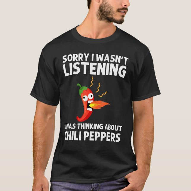 Chili Pepper För manar Women Spicy Habanero Chile T Shirt (Framsida)