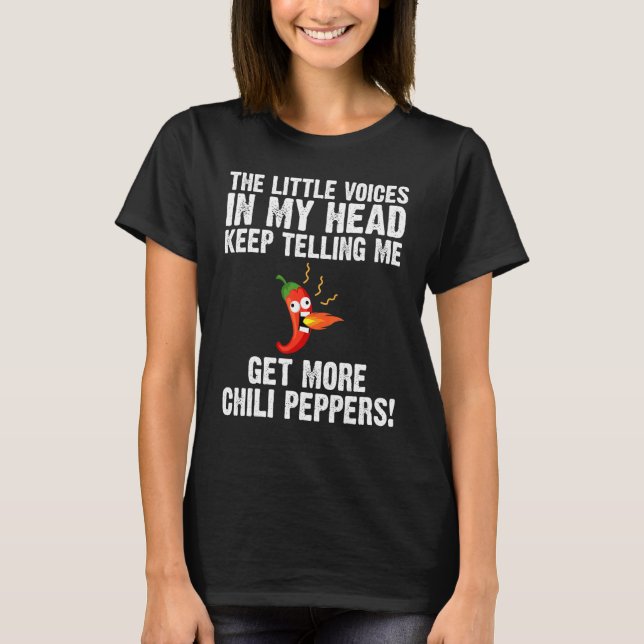 Chili Pepper För manar Women Spicy Habanero Chile T Shirt (Framsida)