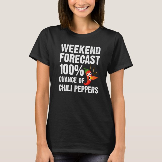 Chili Pepper För manar Women Spicy Habanero Chile T Shirt (Framsida)