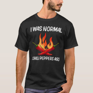 Chili Pepper For Men Women Spicy Hot Sauce Jalapen T Shirt