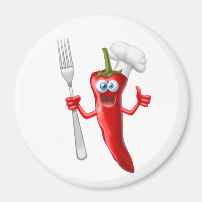 Chili Pepper Magnet (Framsidan)