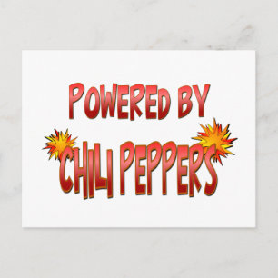 Chili Pepper Power Vykort