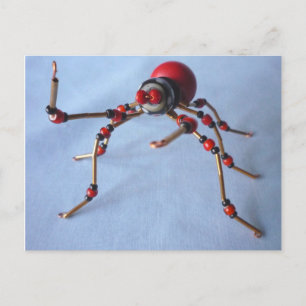 Chili Pepper Spider Vykort