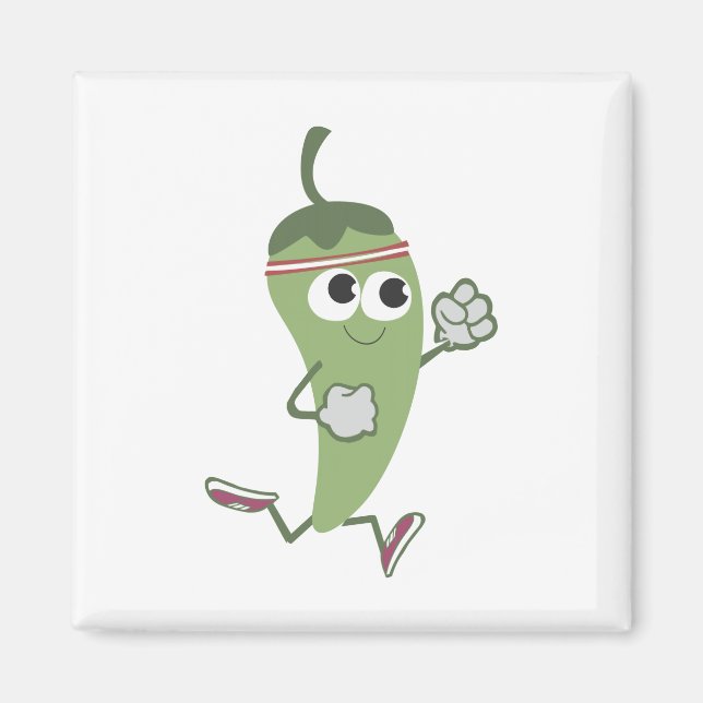 Chili Pepper Springer Magnet (Framsidan)