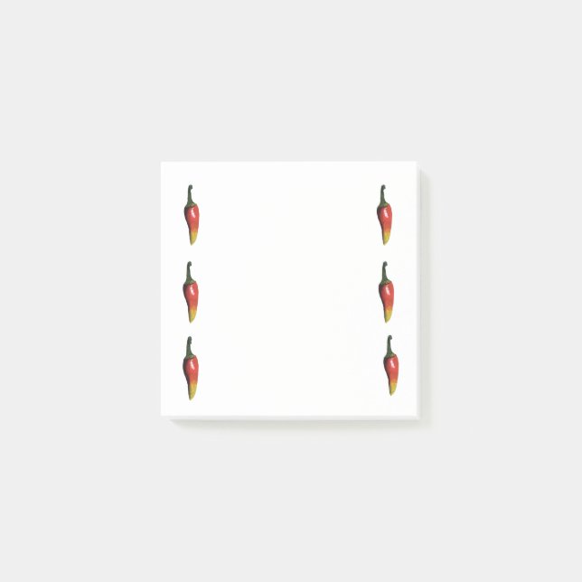 Chili Peppers Art Post-it Notes (Framsida)