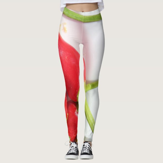 Chili Peppers Coola Leggings (Framsida)