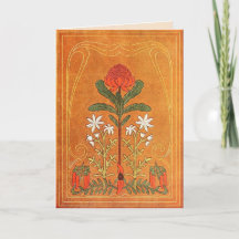 Chili Peppers julklapp, mappat gratulationskort