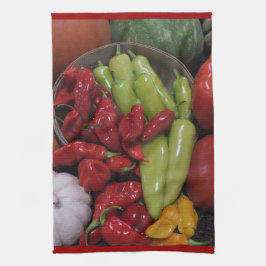 Chili Peppers Kitchen Towel Kökshandduk