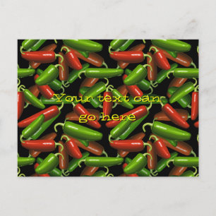Chili Peppers Vykort