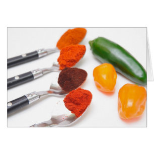 Chili Powder Hälsningskort