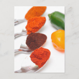 Chili Powder Vykort