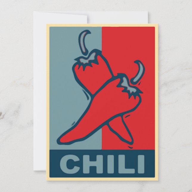 Chili Red och Blue (Framsida)