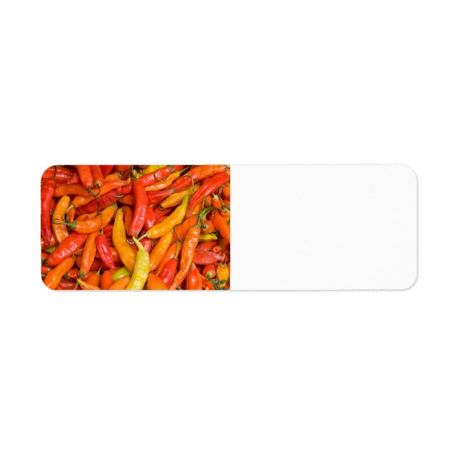 Chili Returadress Etikett (Framsidan)