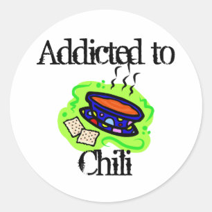 Chili Runt Klistermärke