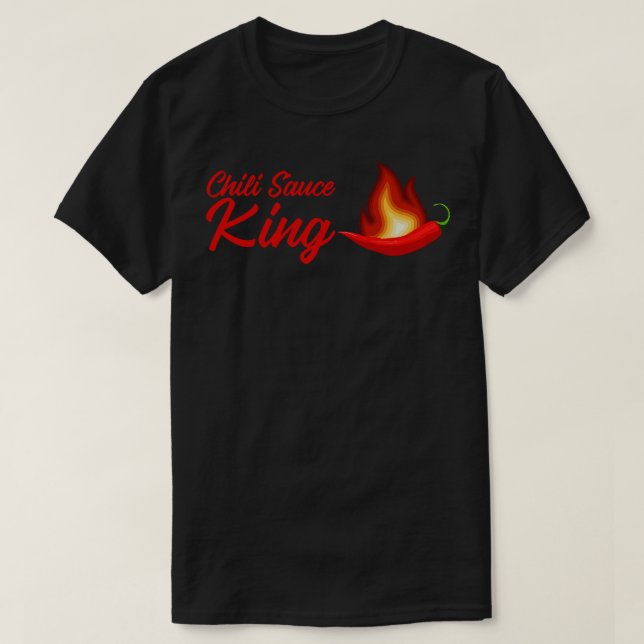 Chili sauce kung t shirt (Design framsida)