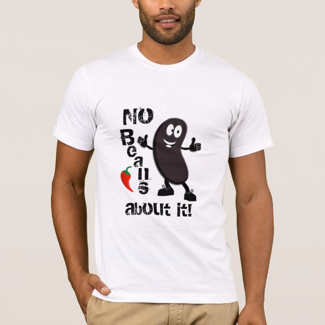 ChiliCookoff inga bönor om den T Shirt (Framsida)