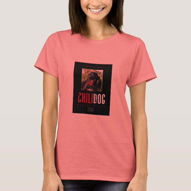 CHILIDOG Cabernet Sauvignon 2006 T-shirt (Framsida)